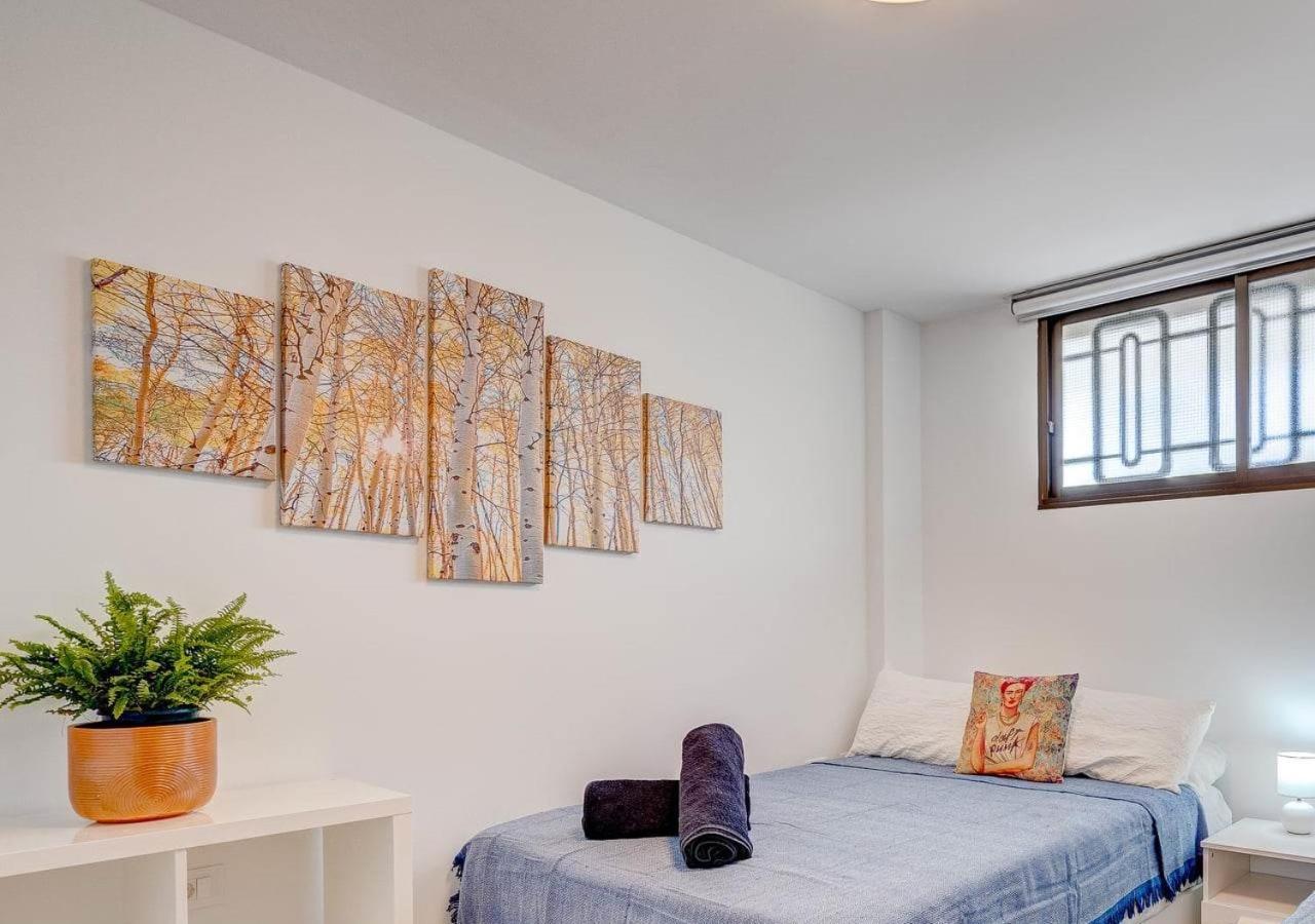 Stylish Flat And Pool With 3 Rooms, Sleeps 6, Los Cristianos ลอส กริสเตียนอส ภายนอก รูปภาพ